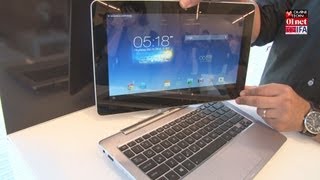 IFA 13  nouveaux PC portables Asus Zenbook UX301 amp UX302 et Transformer Book Trio [upl. by Annert318]