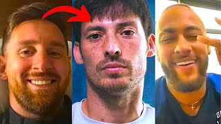 FOOTBALLERS REACT TO DAVID SILVA RETIRING FROM FOOTBALL  DAVID SILVA REACTION [upl. by Crispen]