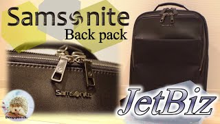 【鞄】Samsonite JetBiz BackPack [upl. by Babette975]