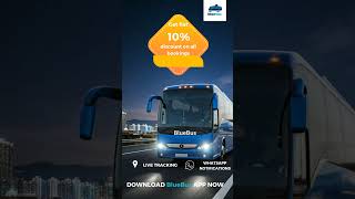 Bus booking offers bus booking App bus booking online Blue Bus  chennai diwalistatus bus [upl. by Hamlet615]