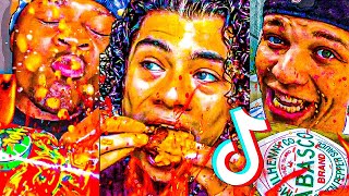 Extreme Hot Spicy Food Tiktok Compilation🥵 29 [upl. by Christin]