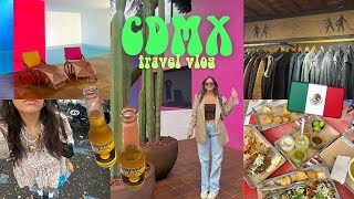 VLOG MEXICO CITY  casa gilardi vintage shopping pujol tasting menu jumex ☆ sarah roberts [upl. by Anaiq]