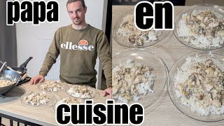 VLOGPAPA EN CUISINE RECETTE SIMPLE PAS CHER POUR UNE FAMILLE DE 6 [upl. by Ensoll116]