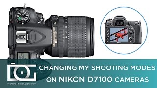 TUTORIAL  Shooting Modes  NIKON D7100  Camera Settings [upl. by Eenobe836]