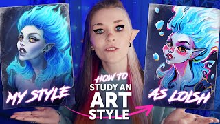 Study Loish and draw with me ♡ How to find your art style [upl. by Lon]