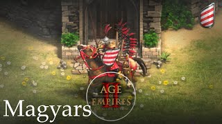 Magyars theme  Age of Empires II DE [upl. by Ahtelat]