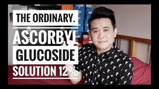 The Ordinary Ascorbyl Glucoside Solution 12  Vit C Brightening  aarontheabc [upl. by Nitniuq814]