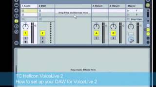 VoiceLive 2  How to integrate your DAW [upl. by Etyak658]