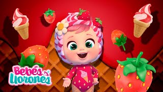 🍓🍦 HELADO de FRESA 🍦🍓 MULTISABORES 🍨 BEBÉS LLORONES 💧 LÁGRIMAS MÁGICAS 💕 DIBUJOS ANIMADOS en ESPAÑOL [upl. by Nylrak]