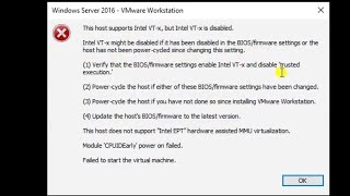 Unable to start Virtual machine after installation of vm and ubuntu iso file [upl. by Yuh]