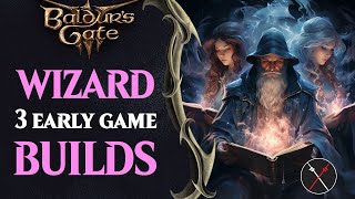 Baldurs Gate 3 Wizard Build Guide  Early Game Wizard Builds Necromancer Abjuration Fighter Evo [upl. by Avra]