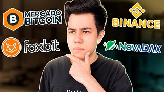 MELHOR CORRETORA DE CRIPTOMOEDAS EM 2022 Binance Mercado Bitcoin Foxbit Nova Dax [upl. by Ronnholm]