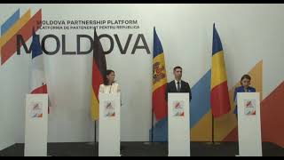 Declaratia presa a ministrului Luminița Odobescu la finalul conferinței “Moldova Support Platform” [upl. by Ennobe]