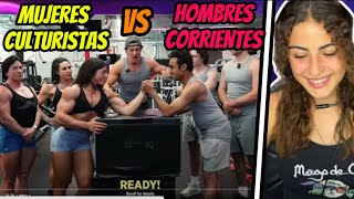 MUJERES CULTURISTAS vs HOMBRES AVERAGE [upl. by Jaret]