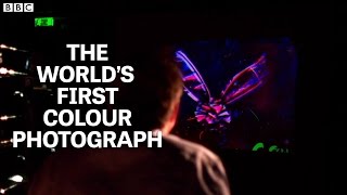 The worlds first colour photograph [upl. by Johppah]