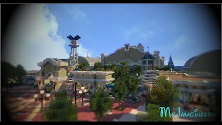 Minecraft Disneyland Paris recréation  Whats News  1 [upl. by Leonanie]