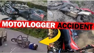 Rest in place girish shreshta HUKU top 10 accidents of famaus motovlogs of Nepal [upl. by Tegirb]