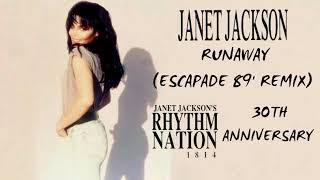 Janet Jackson  Runaway Escapade 89 Remix  Rhythm Nation 1814 30th Anniversary HD [upl. by Agemo]