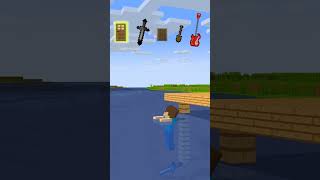 Will A Guitar Boat Hold My Weight Inspired by MrBeast minecraft steve shorts trending remix [upl. by Sanger]