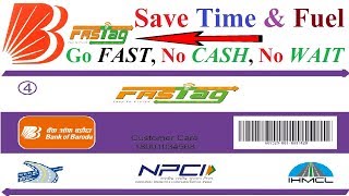 Bank of Baroda Fastag full details  online application very easy process [upl. by Nosyrb99]