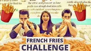 FRENCH FRIES Challenge  Rimorav Vlogs [upl. by Alrick767]