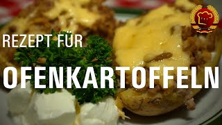 Schnell amp einfach Ofenkartoffeln zubereiten wie früher  alte Rezepte aus dem Osten 096 [upl. by Nylidnarb120]