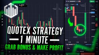 Best Quotex strategy 1 minute  Binary options strategy  Quotex trading strategy tutorial [upl. by Dahc316]