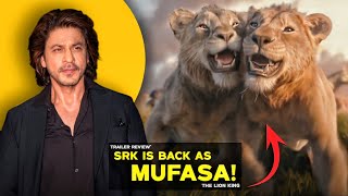 MUFASA The Lion King Trailer Review 😱  Shah Rukh Khan  Ghaus Star [upl. by Olenka514]