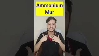 Ammonium Mur Homeopathic Medicine shorts youtubeshorts [upl. by Seniag]