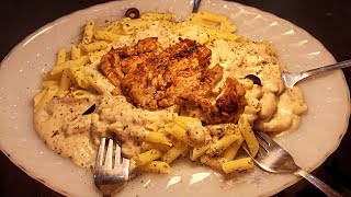 Restaurant Style Alfedo Penne Pasta  Chef Hizzie [upl. by Athey946]