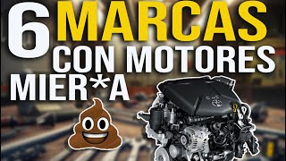 6 MARCAS de AUTOS con los MOTORES MÁS PROBLEMATICOS No los compres [upl. by Immat]