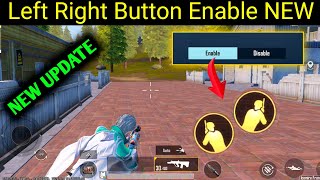 How to set left right cover button in bgmi update 21 PUBG mobile [upl. by Wiles]