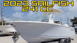 2023 Sailfish 241 CC for sale at Seven Sports Marine in the Florida Keys [upl. by Mariquilla]