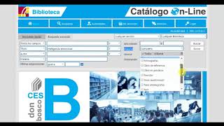 Buscar TFG CES Don Bosco desde el Catálogo Online [upl. by Corneille]