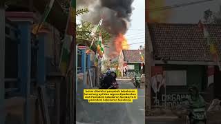 Gudang Gas Elpiji Sukoharjo terbakar 1082024 [upl. by Salahcin226]