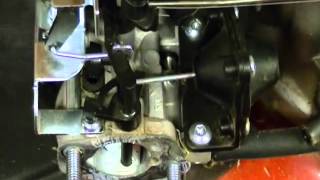 Carburetor Linkages and Springs on a Toro Recycler Kohler Courage XT Lawnmower Engine [upl. by Noli143]