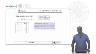 El Algoritomo de Euclides 1   UPV [upl. by Rieth]