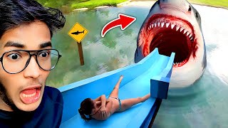 Worlds Most Scary WATER SLIDES [upl. by Bloxberg396]