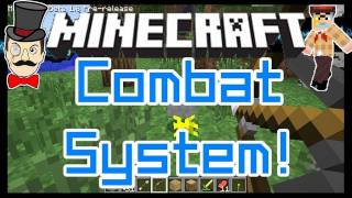 Minecraft 18 COMBAT SYSTEM Critical Hits Chargeable Bows Sword Blocking [upl. by Anele]