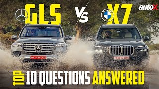 2024 BMW X7 vs Mercedes GLS Comparison Review  Finding the Winner in 10 Simple Questions  autoX [upl. by Jordison]