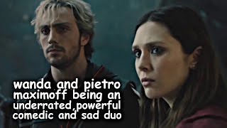 wanda and pietro maximoff being an underrated powerful comedic and sad duo in under four minutes [upl. by Zuleika]