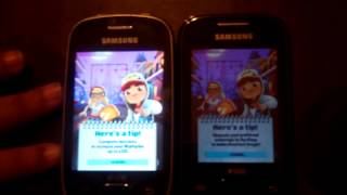 samsung Galaxy Pocket plusvssamsung galaxy starمواجهة بين سامسونج جلاكسى ستار وسامسونج جلاكسى بوكت [upl. by Naot]