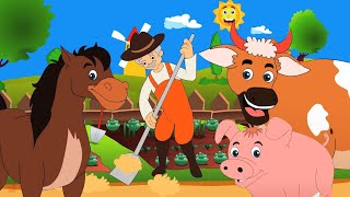 Old Macdonald Had A Farm and Nursery Rhymes for Children [upl. by Carpet]