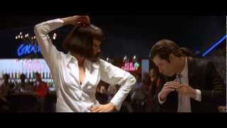 John Travolta and Uma Thurman Dance scene in Pulp Fiction [upl. by Fitzsimmons563]