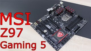 MSI Z97 Gaming 5 Review [upl. by Blondell]