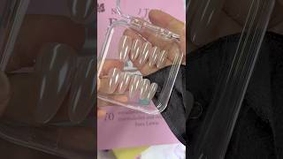 ASMR applying Press on nails pressonails nailart naildesign spookynails nails asmrvideo [upl. by Leeanne]