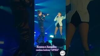 Emma Marrone e Annalisa in un magico duetto di ‘APNEA’ al Nelson Mandela Forum Firenze [upl. by Letrice]