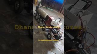 miniature ashok leyland 14 wheel truck  chassis trail test [upl. by Reeta403]