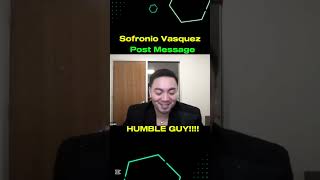 Sofronio Vasquez’s Message to the World Post message viralvideo sofronio [upl. by Peursem]