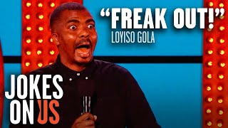 South African Racism Is NOT Subtle  Loyiso Gola  Live At The Apollo 2018  Jokes On Us [upl. by Kassia805]